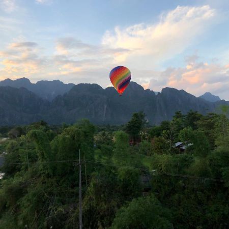 Blue Guesthouse Vang Vieng Exterior photo