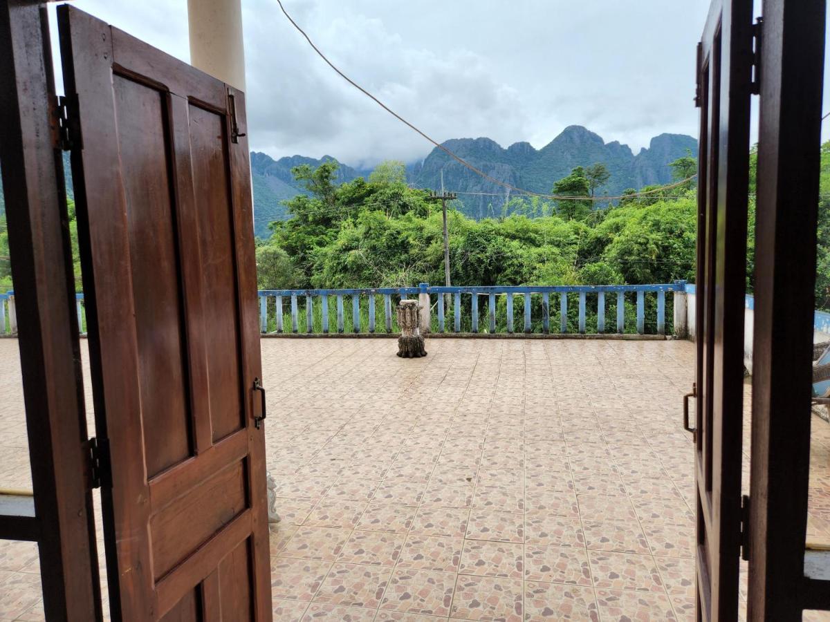 Blue Guesthouse Vang Vieng Exterior photo