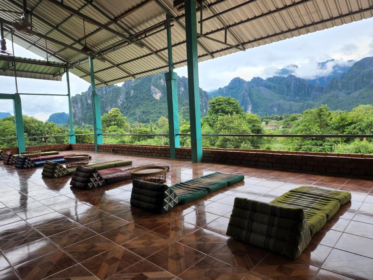 Blue Guesthouse Vang Vieng Exterior photo
